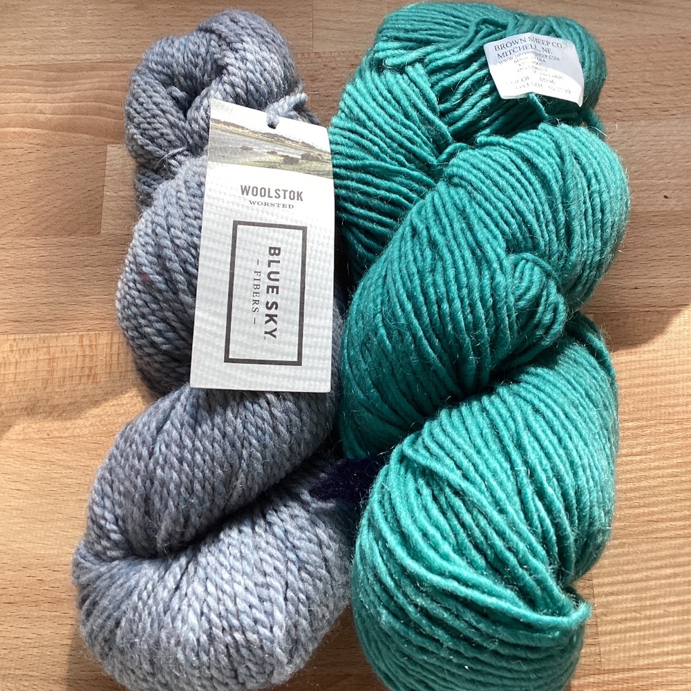 3 Skeins of Lovely Wool Yarn  Exceptional Quality Just added to this listing!
